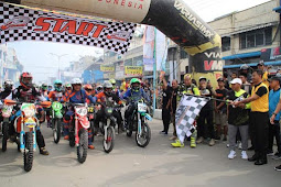 Bupati Labuhanbatu Bersama Melepas Peserta Rantauprapat Trail Adventure Xtrem Labuhanbatu 2019