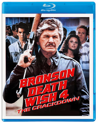 Death Wish 4 The Crackdown Bluray Reversible Cover Art