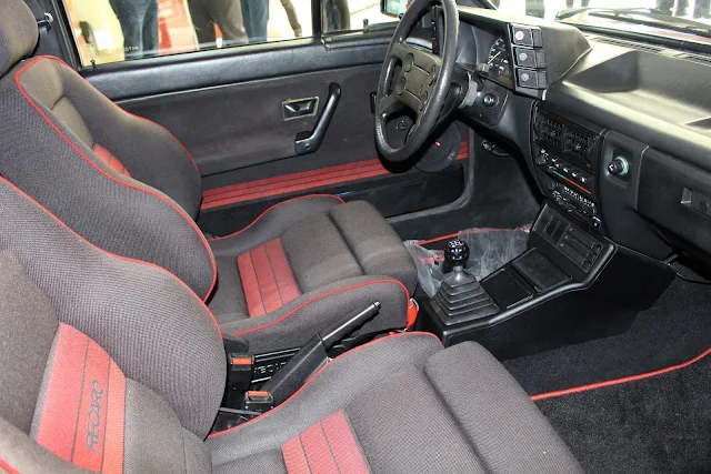 VW Gol GTS 1.8S - interior