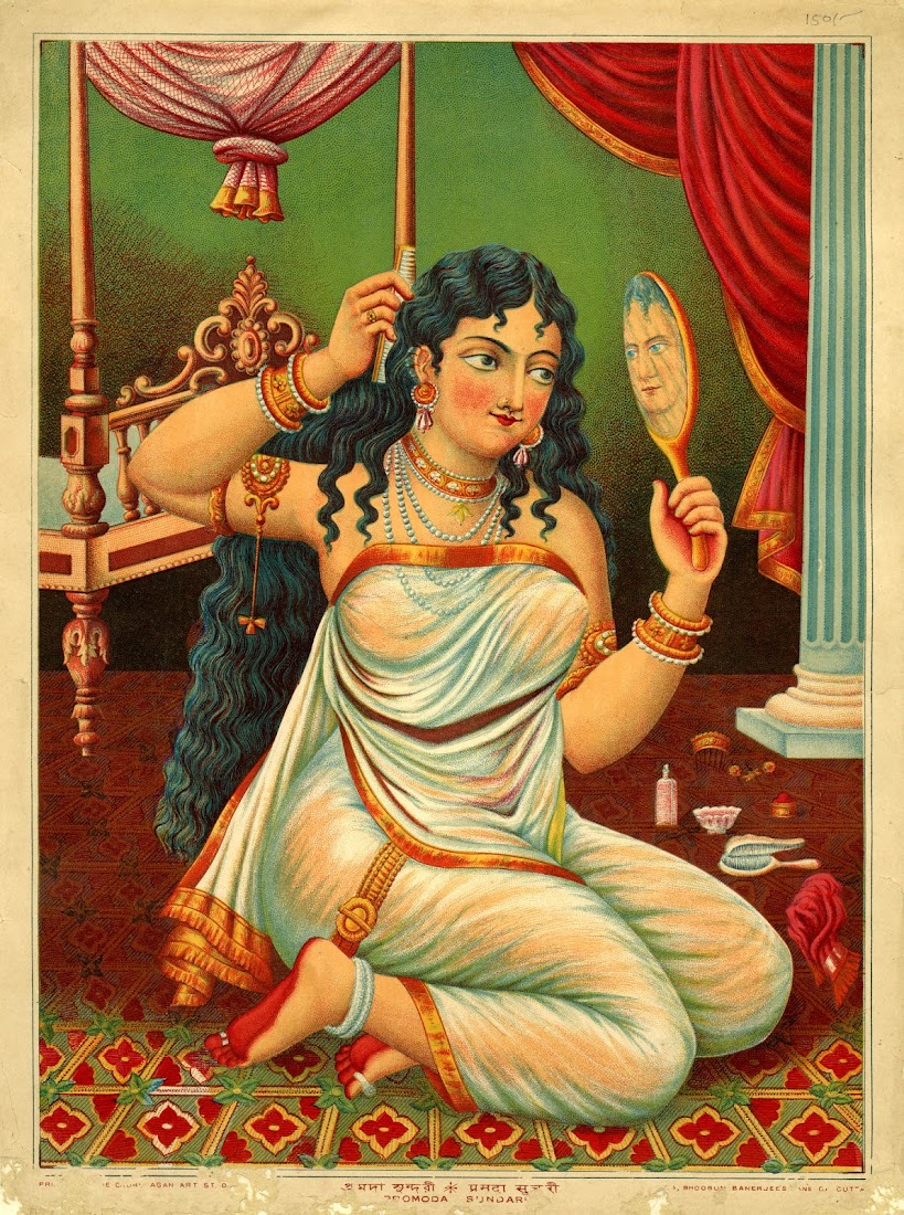 Pramoda Sundari Lithograph Print