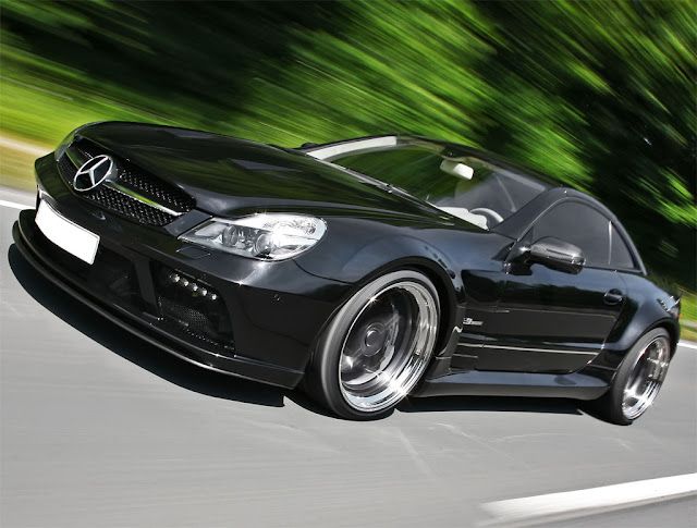 Mercedes SL63 AMG Black Saphire Body Kit