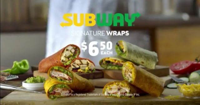 Subway Testing New "Signature Wraps" with Flavored 