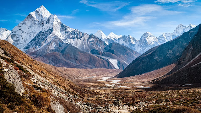 ama dablam himalaya mountains wallpapers hd