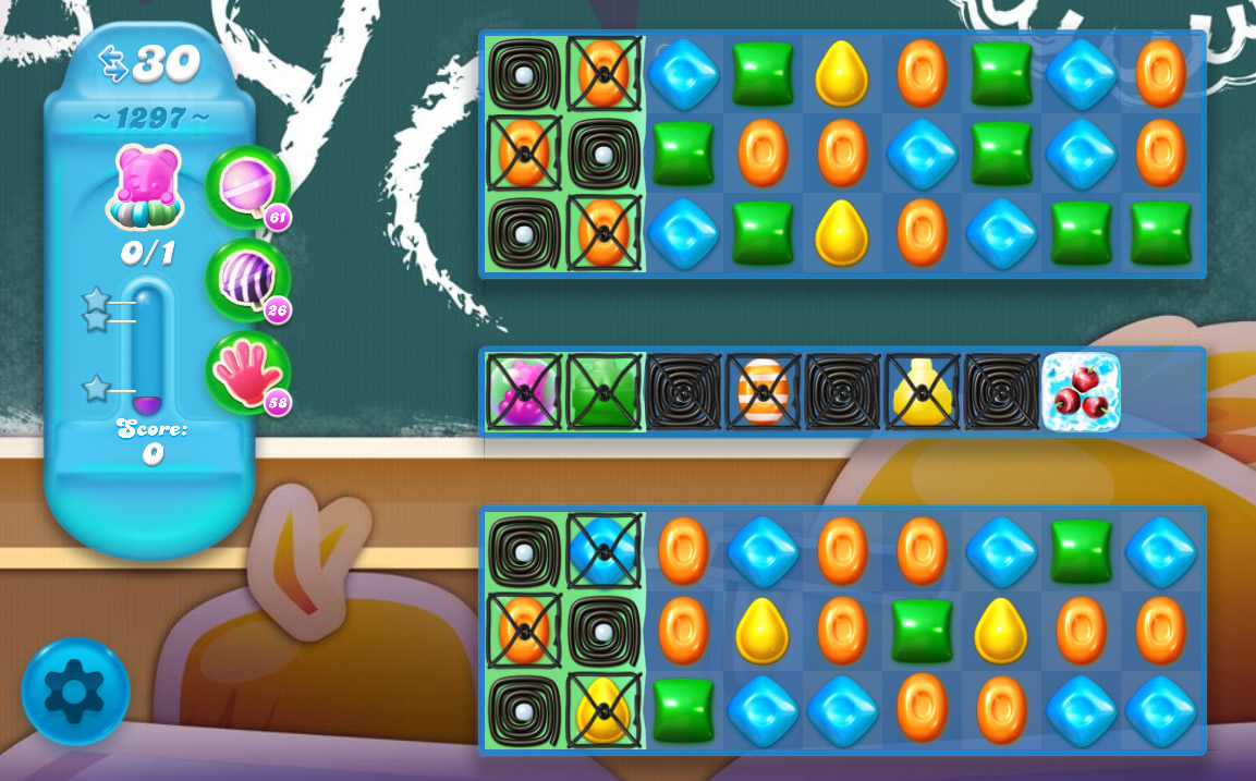 Candy Crush Soda Saga level 1297