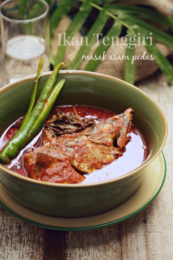 Ikan Tenggiri Masak Asam Pedas - masam manis