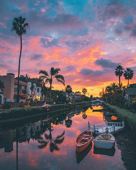 Venice Beach Canals Los Angeles