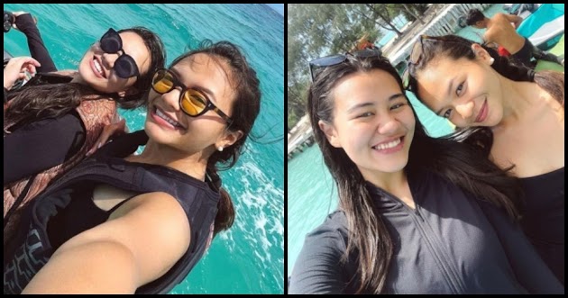 Potret Amel Carla dan Aaliyah Massaid Main Jetski dan Kano di Pantai, Dipuji Makin Cantik dengan Kulit Tanned