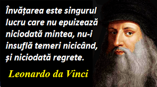 Citatul zilei: 15 aprilie - Leonardo da Vinci