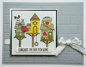 Flying Home, Birdhouses, Stampin' Up!