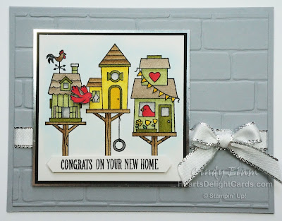 Flying Home, Birdhouses, Stampin' Up!