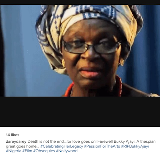 bukky ajayi is dead