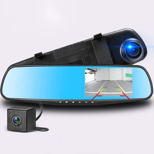 Podazz Full HD Dual Lens Dash Cam Car Camera
