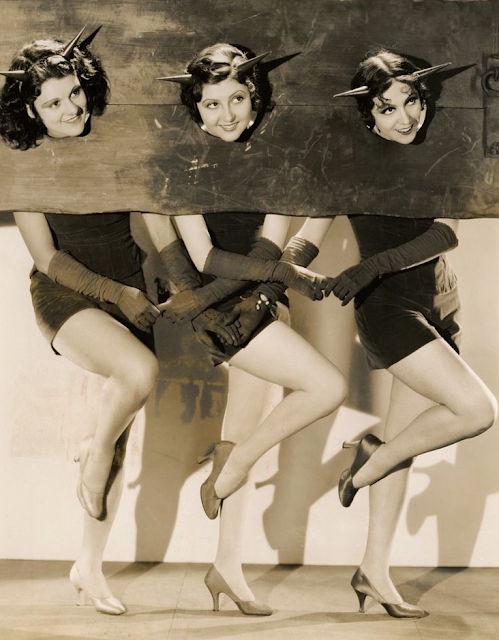 Lillian Roth, Marion Shilling and Rosita Moreno #1930s #1920s #vintage #halloween