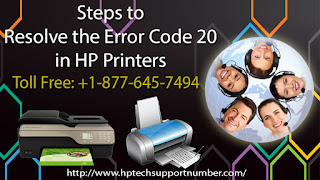 Resolve the Error Code 20 in HP Printers