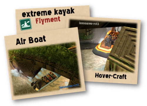Air Boat e Hover-Craft in extreme kayak (Flyment) lassoares-rct3