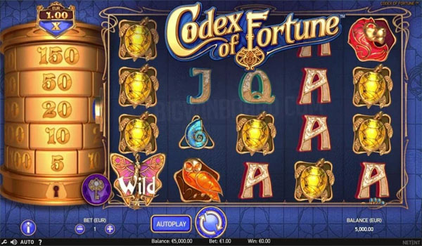 Main Gratis Slot Indonesia - Codex of Fortune NetEnt