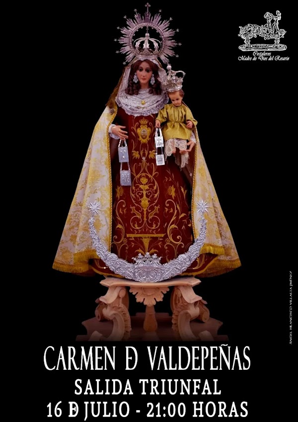 La Virgen del Carmen recorrerá en procesión las calles de Valdepeñas el próximo 16 de julio La Virgen del Carmen recorrerá en procesión las calles de Valdepeñas el próximo 16 de julio