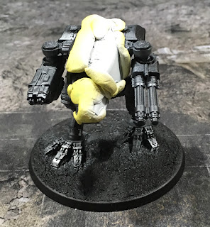 Legio Tempestus Warhound Titan WIP for Adeptus Titanicus