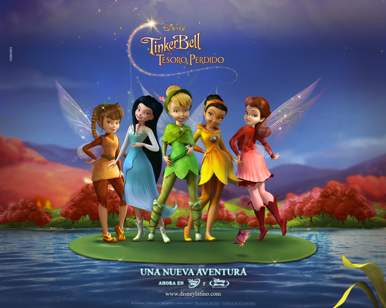 Tinkerbell 3D Animated Wallpaper