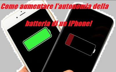 Come aumentare autonomia batteria iPhone: tutorial