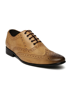 Brown Oxford Brogue Shoes