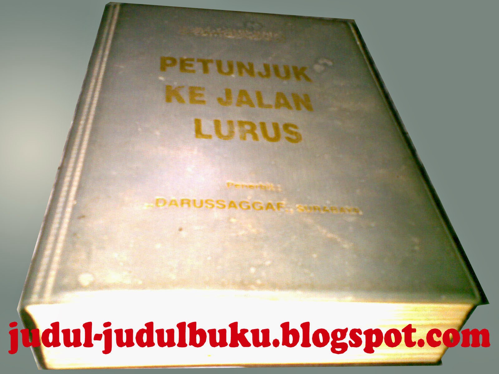 Buku Petunjuk ke Jalan Lurus - JUDUL-JUDUL BUKU