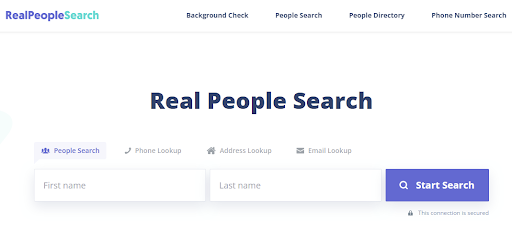 Real people search