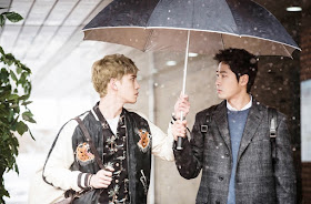 Kkang Ji Hwan and Park Ki Woong