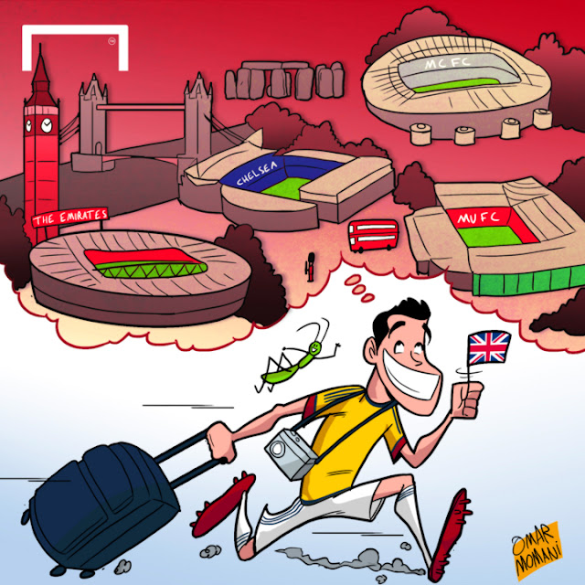 James Rodriguez cartoon