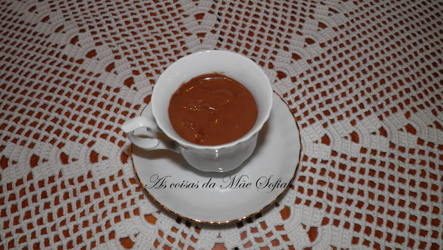 Mousse de chocolate negro / Dark chocolate mousse