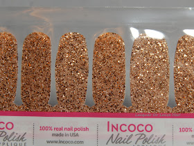 glitter holo nail wrap incoco holiday nail applique