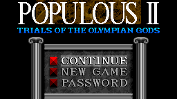 Populous II - Trials of the Olympian Gods (ROMs)(SNES)(MEGA)(E)(G)(J)