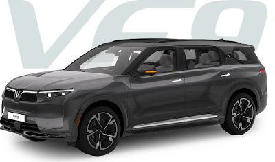 VF9 Eco: 1.499 tỷ - VF9 Plus: 1.699 tỷ