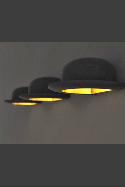 jeeves bowler hat wall lights and table lamps