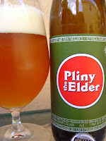 Pliny the Elder beer with beer glass