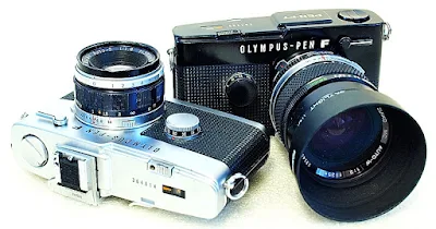 Olympus Pen FT, Chrome and Black