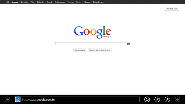 Windows 8'in İnternet Tarayıcısı