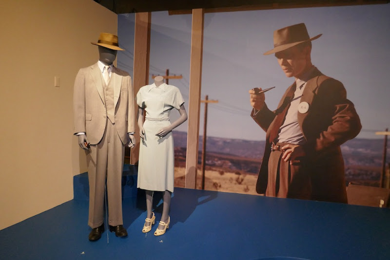 Oppenheimer movie costume exhibit