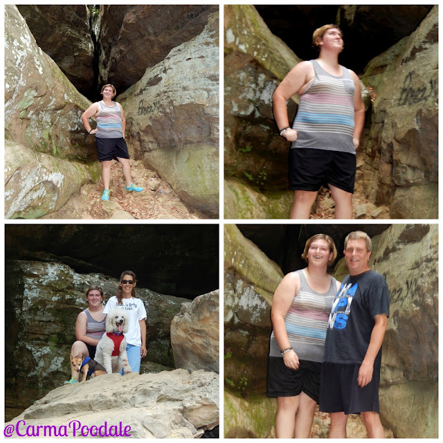 #Eli and family on rock formations of #GardenoftheGods- #CarmaPoodale