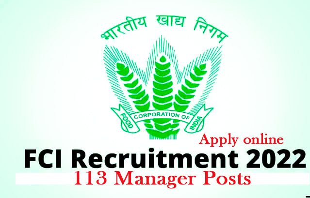  fci of recruitment 2022 apply online 113 posts apply online