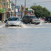 CAE AGUACERO INUNDANDO LAS CALLES DE VALLE HERMOSO Y PARALIZANDO LAS TRILLAS AGRICOLAS..