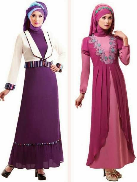 40 Gambar Desain  Baju  Muslim Remaja  Tren 2022