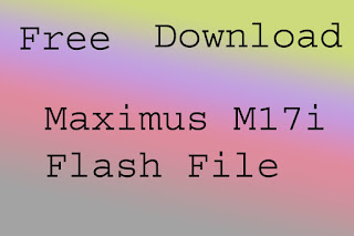 Maximus M17ih firmware File without password