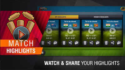 Free Download World Cricket Championship 2 MOD APK v2.7.5 Latest Version Unlimited Coins Money 2018