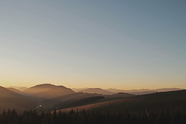 Sommeralm, Teichalm,  Austria, Styria, Österreich, Steiermark, Sunset, Sonnenuntergang