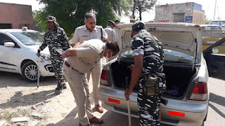  ऐलनाबाद उपचुनाव : राजस्थान सीमा पर पुलिस व अर्धसैनिक बलों ने बढ़ाई चौकसी