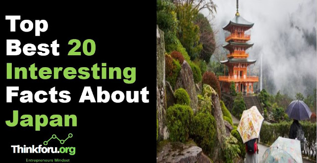 Cover Image of Top Best 20 Interesting Facts About Japan