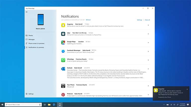 Kini Kamu Bisa Melihat Dan Mengelola Pemberitahuan Android Di Windows 10