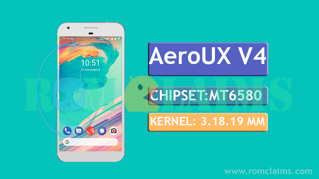 [MT6580] [6.0.1] AeroUX V4 Rom For MT6580 || Kernel 3.18.19+ MM