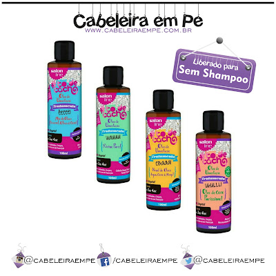 Óleos Umectação Tô de cachos (No Poo, Sem Shampoo)